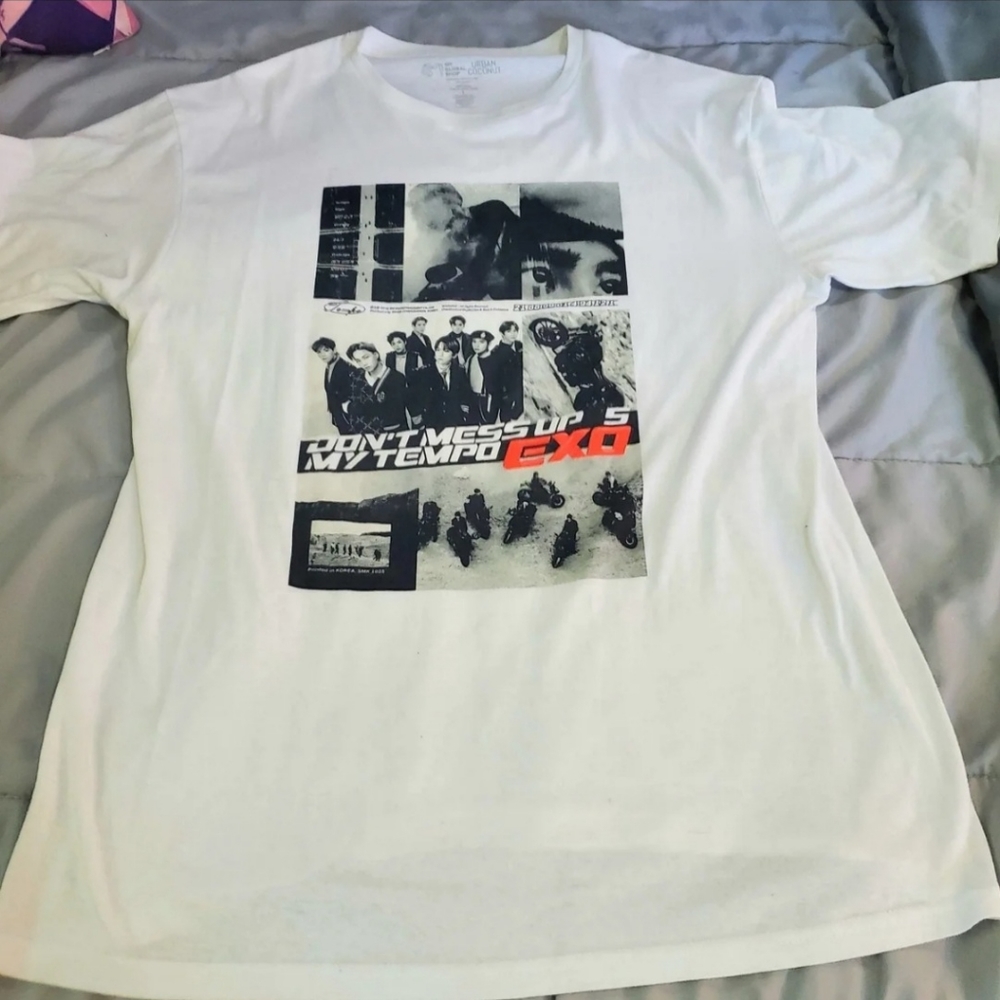 EXO Tempo Kpop Shirt Large